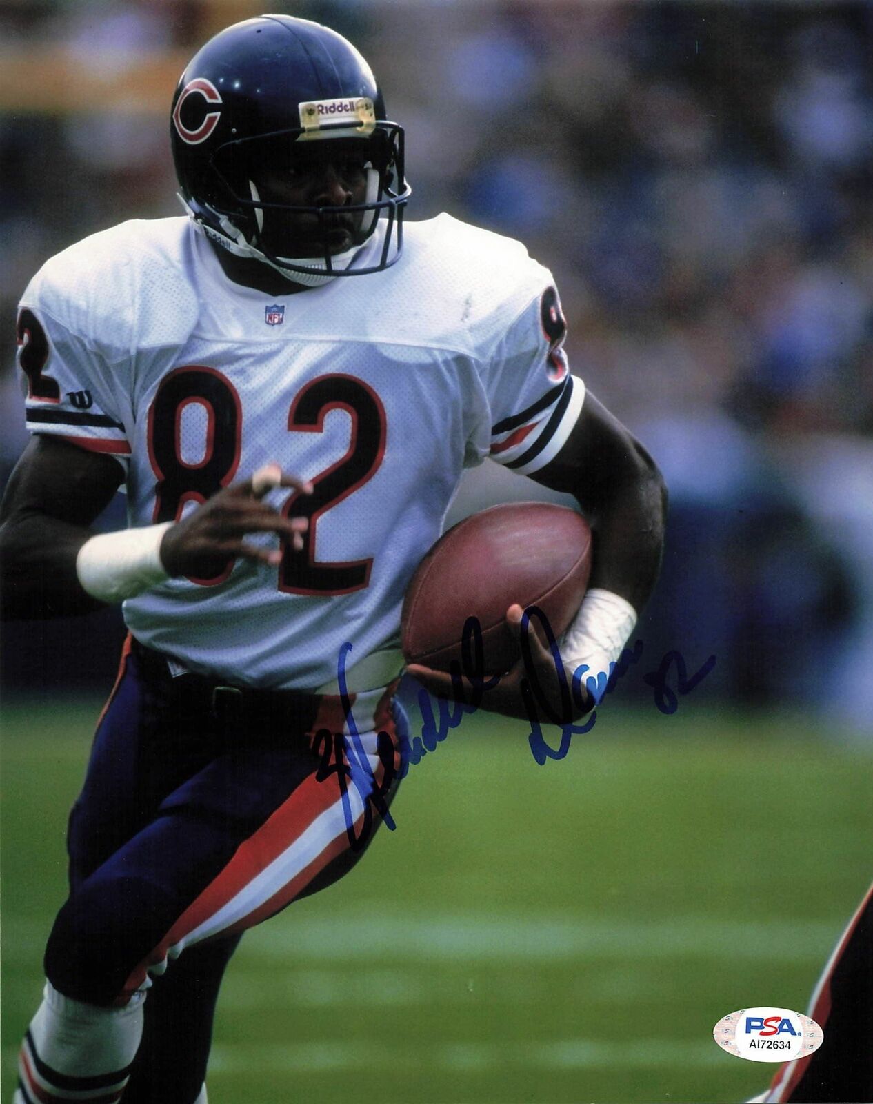 WENDELL DAVIS signed 8x10 Photo Poster painting PSA/DNA Chicago Bears Autographed