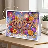 DIY 2027 Diamond Painting Calendar Art Kit Paper Desk Calendar Desktop Decoration Craft Kit