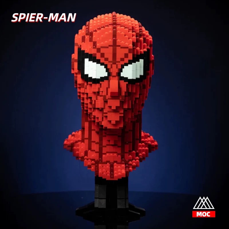 Spider-Man MOC building block model ornaments