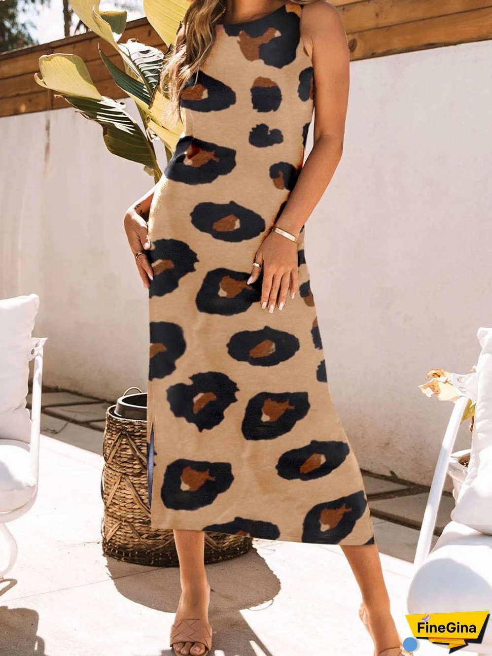 Size Curve Dresses Plus Size Loose Elegant Floral Pattern Stitching Midi Dress