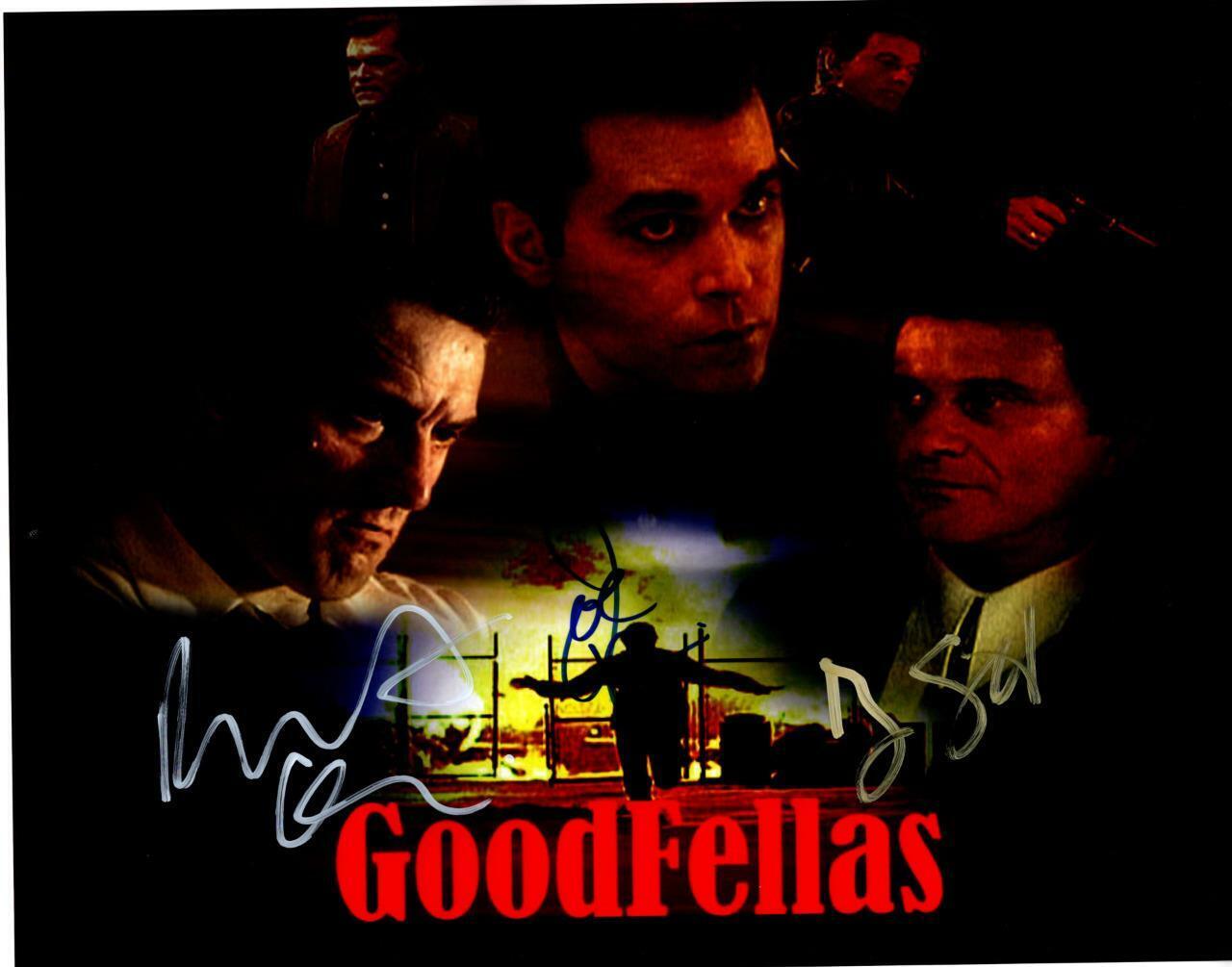 Robert DeNiro Joe Pesci Ray Liotta autographed 11x14 Picture signed Photo Poster painting COA