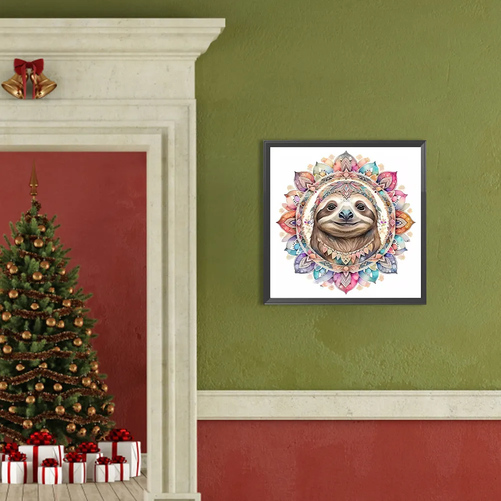 Diamond Painting - Full Square Drill - Sloth(Canvas|35*35cm)