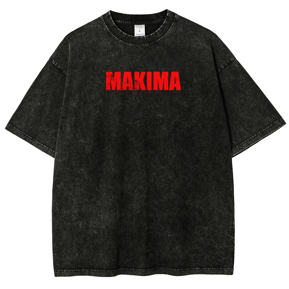 Chainsaw Man Unisex Fit Washed T-Shirt 2510002300