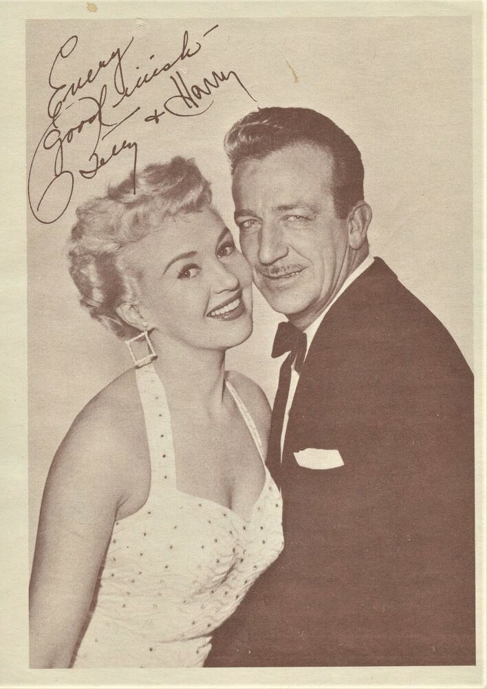 Vintage HARRY JAMES Signed Photo Poster painting