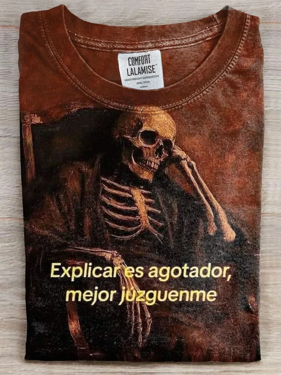 Eagerlys  Explaining Is Exhausting Better Judge Me Art Print T-shirt Eagerlys