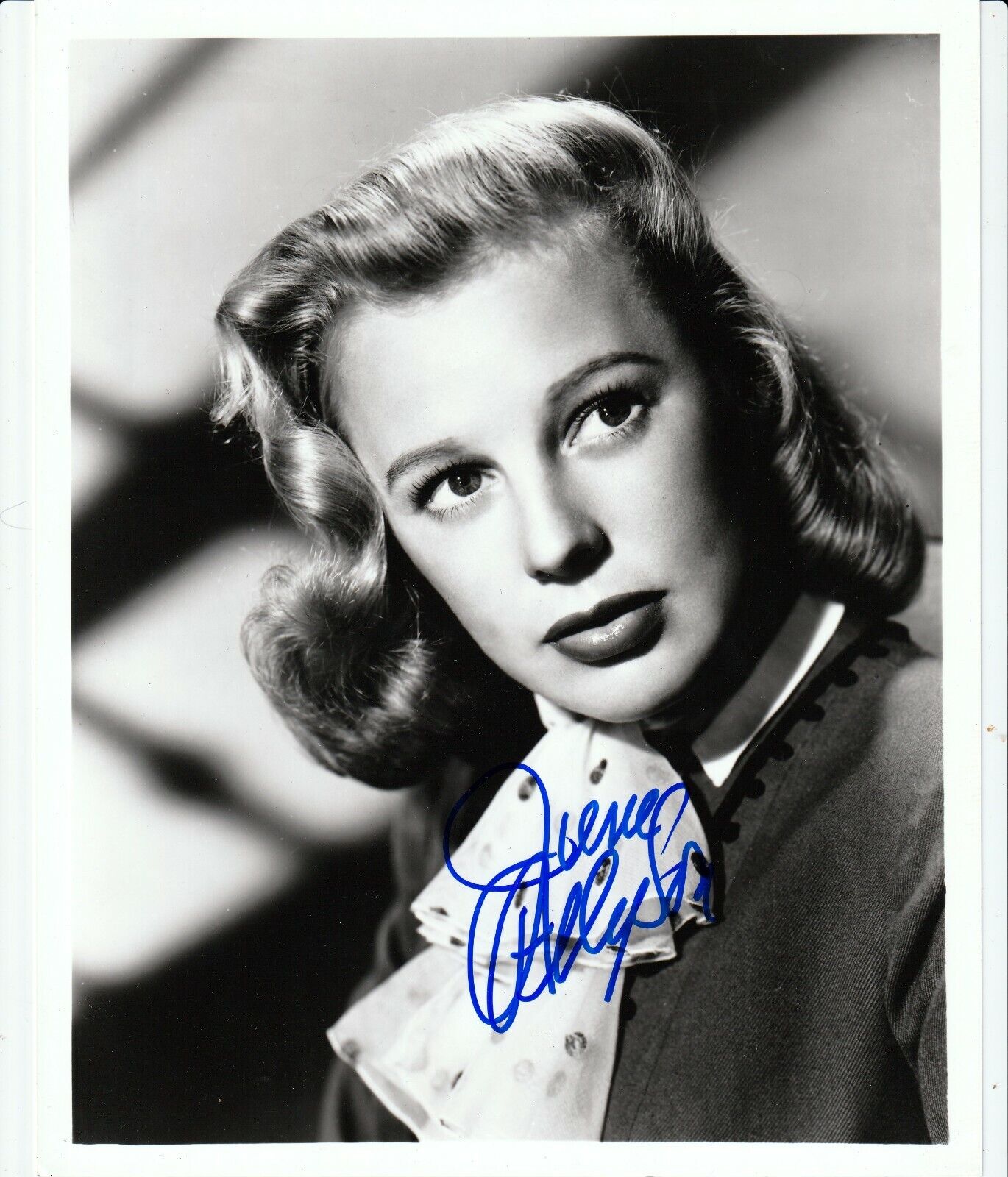 June ALLYSON ?2006 @88 `The Stratton Story` (Ethel) signed 8X10 PIC