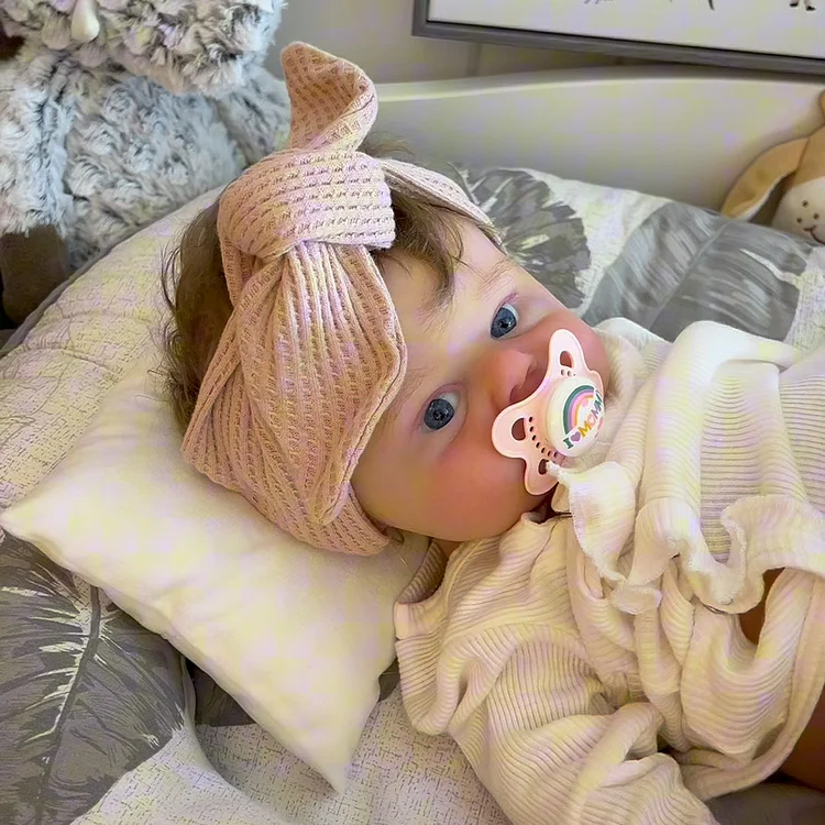 [Pre-order] 12"&16"& 20" Flexible Full Body Silicone Reborn Doll Boy or Girl Keria and Nattia, Exquisite Craftsmanship to Every Inch of Body