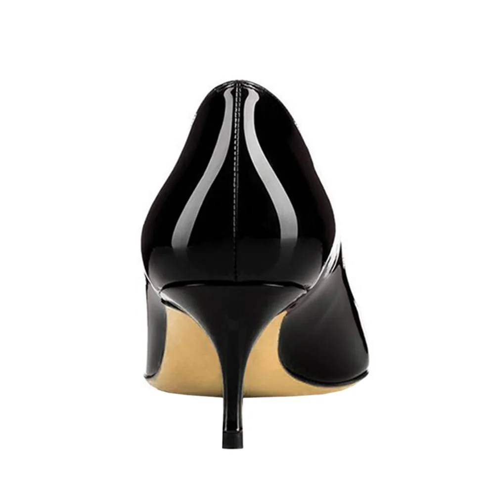 2.36" Kitten Heels Pumps Comfortable Women Daily Shoes-MERUMOTE