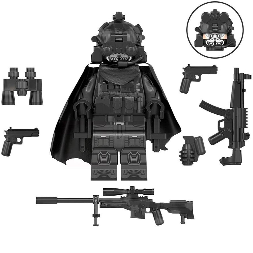 Team leader Custom Military Minifigure Minifigure Bricks monstertoys