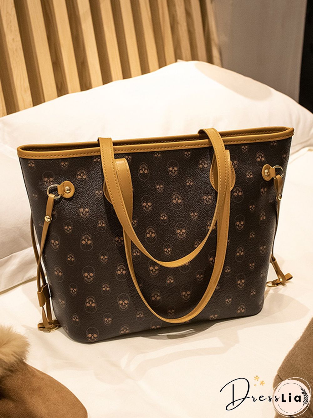 Fashion Prints Large Capacity Tote Bags Shoulder Bags