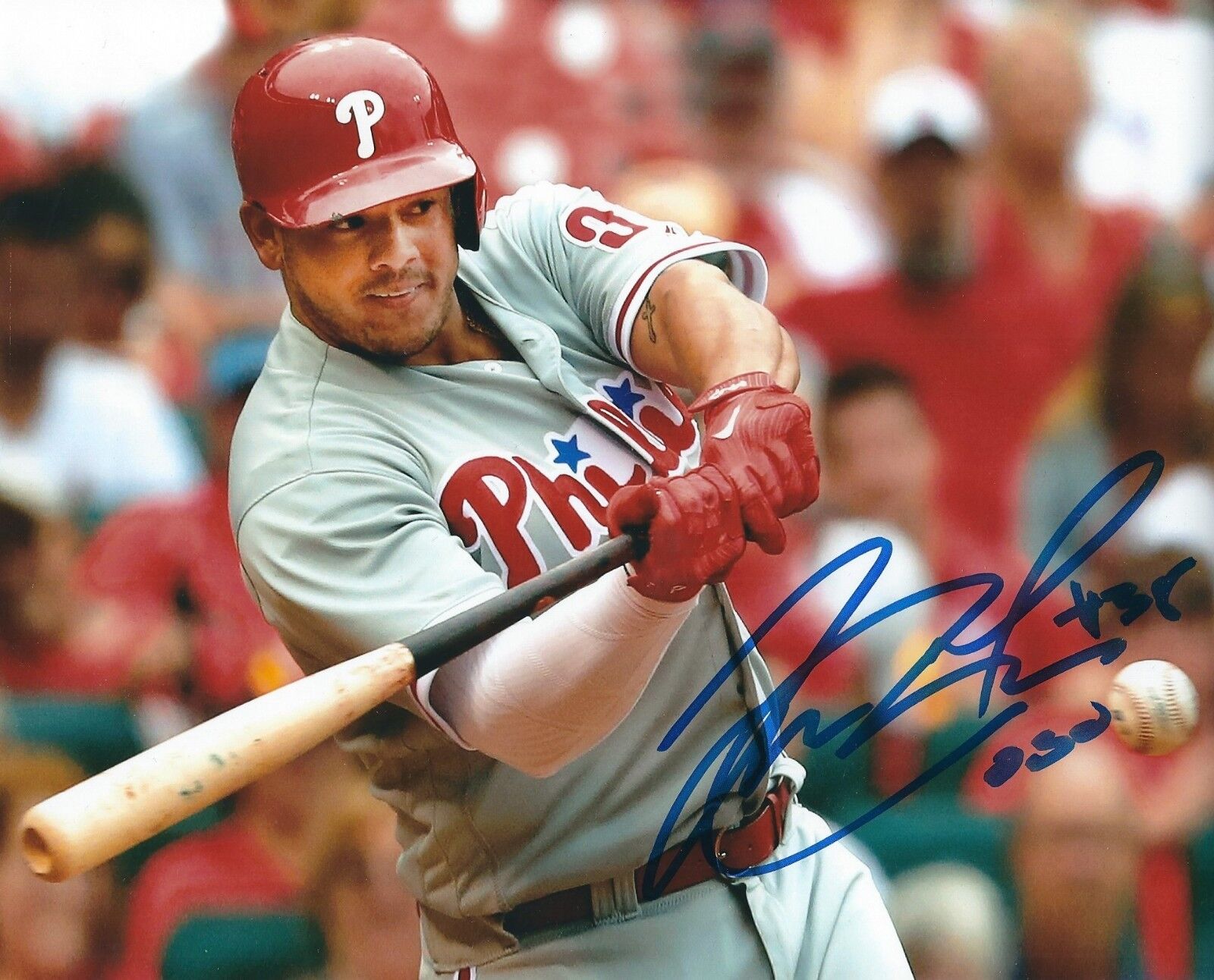 Autographed Jorge Alfaro 8x10 Philadelphia Phillies Photo Poster painting -COA