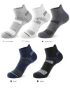Men's Outdoor Sweat Absorbent Deodorant Low Top Shallow Socks by Inlyline