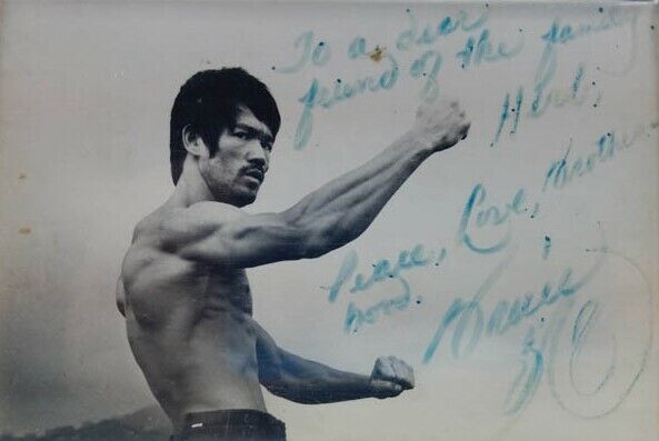 BRUCE LEE Signed Photo Poster paintinggraph - Film / Kung Fu / Martial Arts Actor - preprint