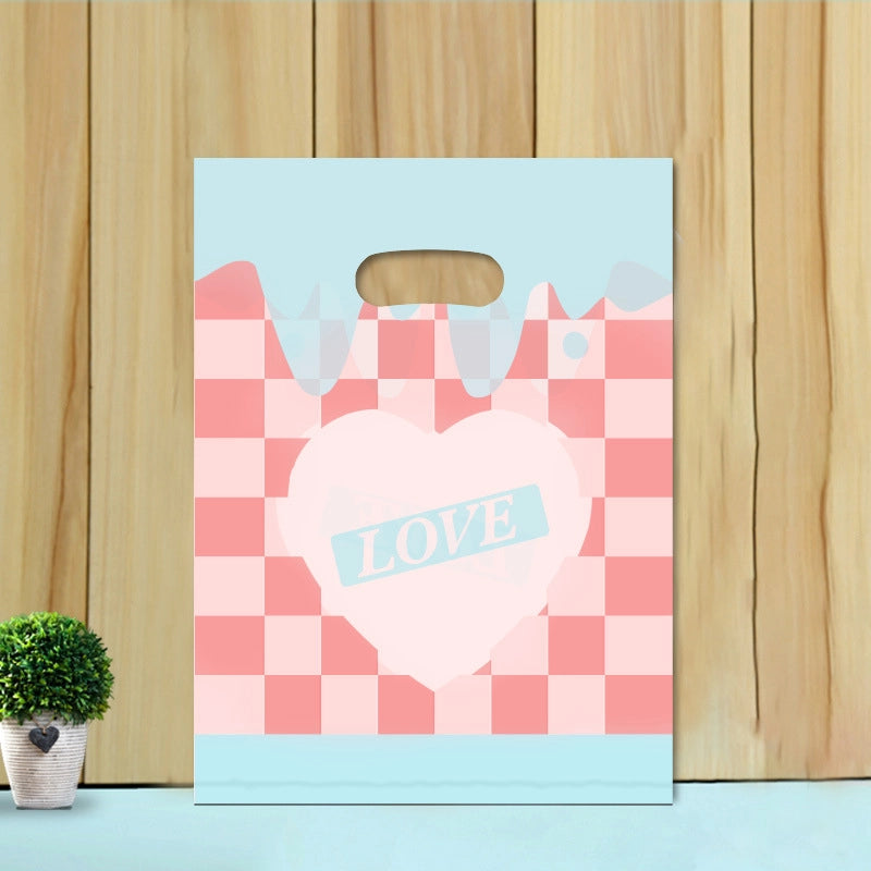 Minimalist Classic Style Multicolor Letter PE Party Gift Wrapping Supplies