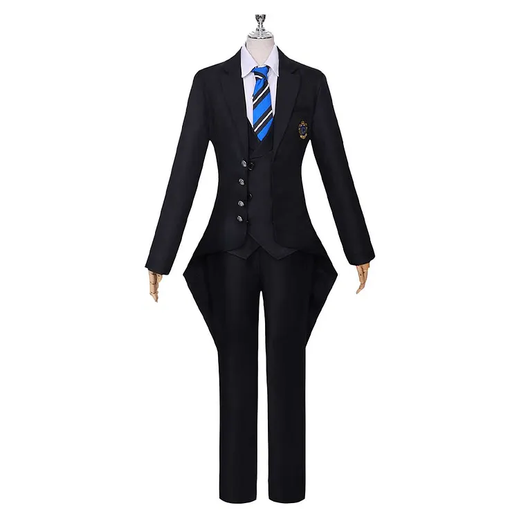 Black Butler Season 4: Public School Arc (2024) Ciel Black Uniform Cosplay Costume Outfits Halloween Carnival Suit
