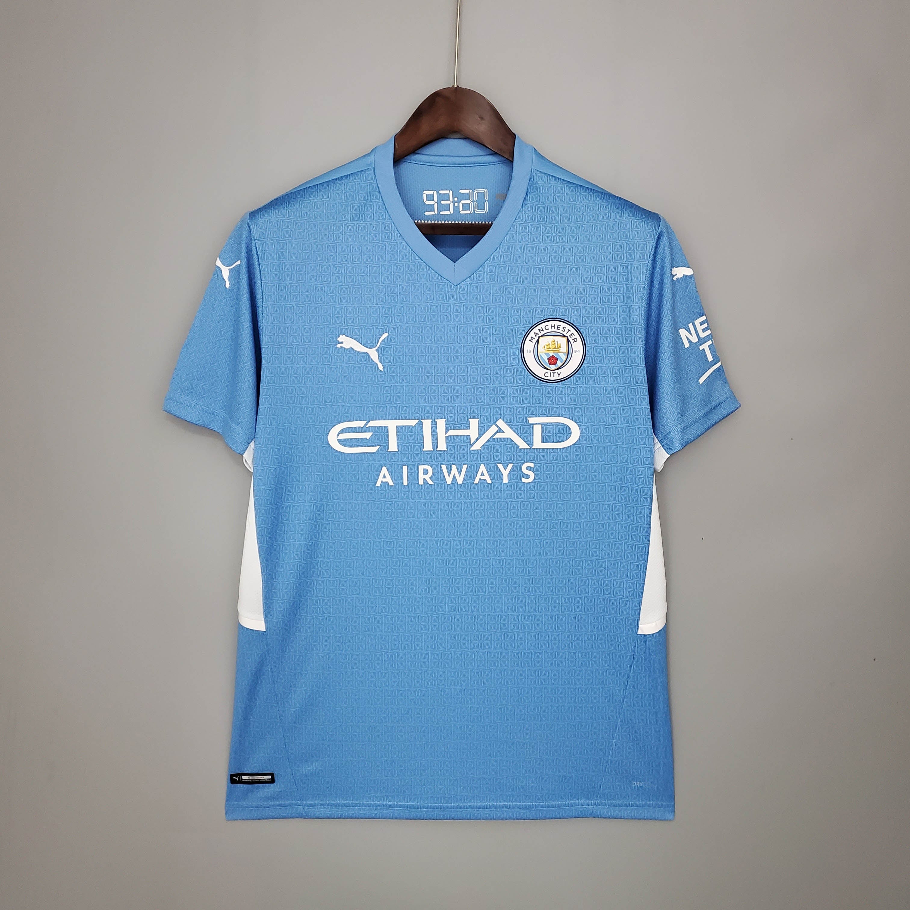 Manchester City Football Shirt 2021/2022 1:1 Thai Quality Home mysite