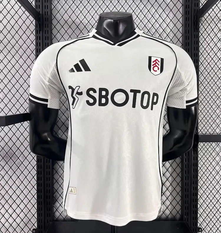2025-26 Fulham Home Jersey - Player Edition