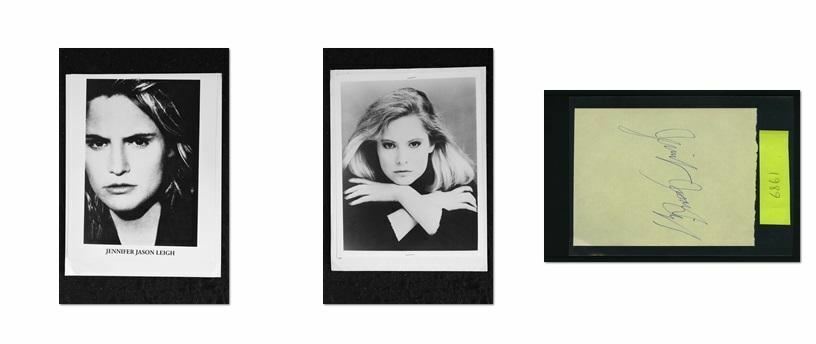 Jennifer Jason Leigh - Signed Autograph and Headshot Photo Poster painting set - Backdraft