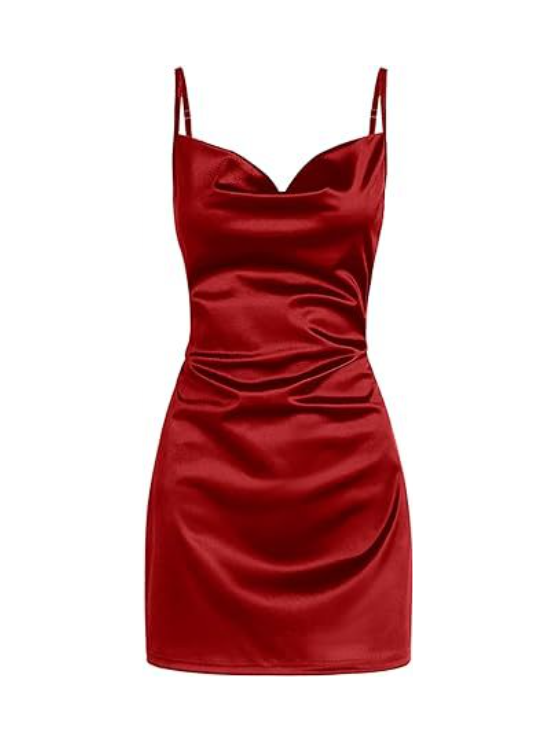 Tossy Satin Sexy Backless Bandage Bodycon Mini Dresses Women Solid Halter Dress Party Night Club Vestidos Streetwear 2022 Summer