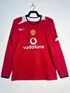 2005/2006 Retro Manchester United Long Sleeves Home Football Shirt 1:1 Thai Quality love fball