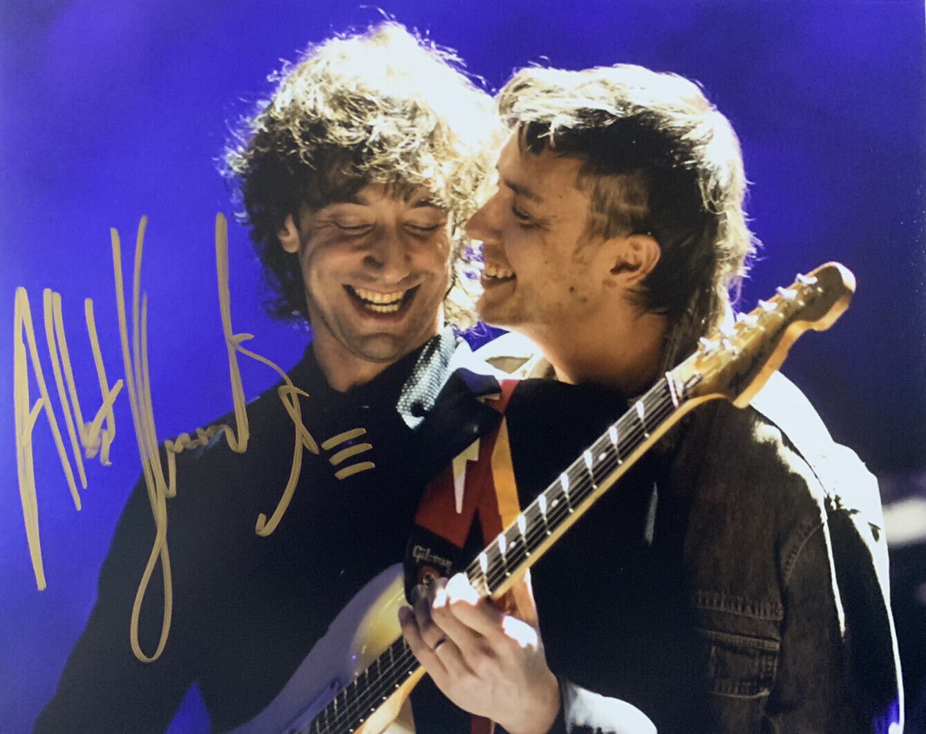 ALBERT HAMMOND JR HAND SIGNED 8x10 Photo Poster painting THE STROKES GUITARIST AUTOGRAPH COA