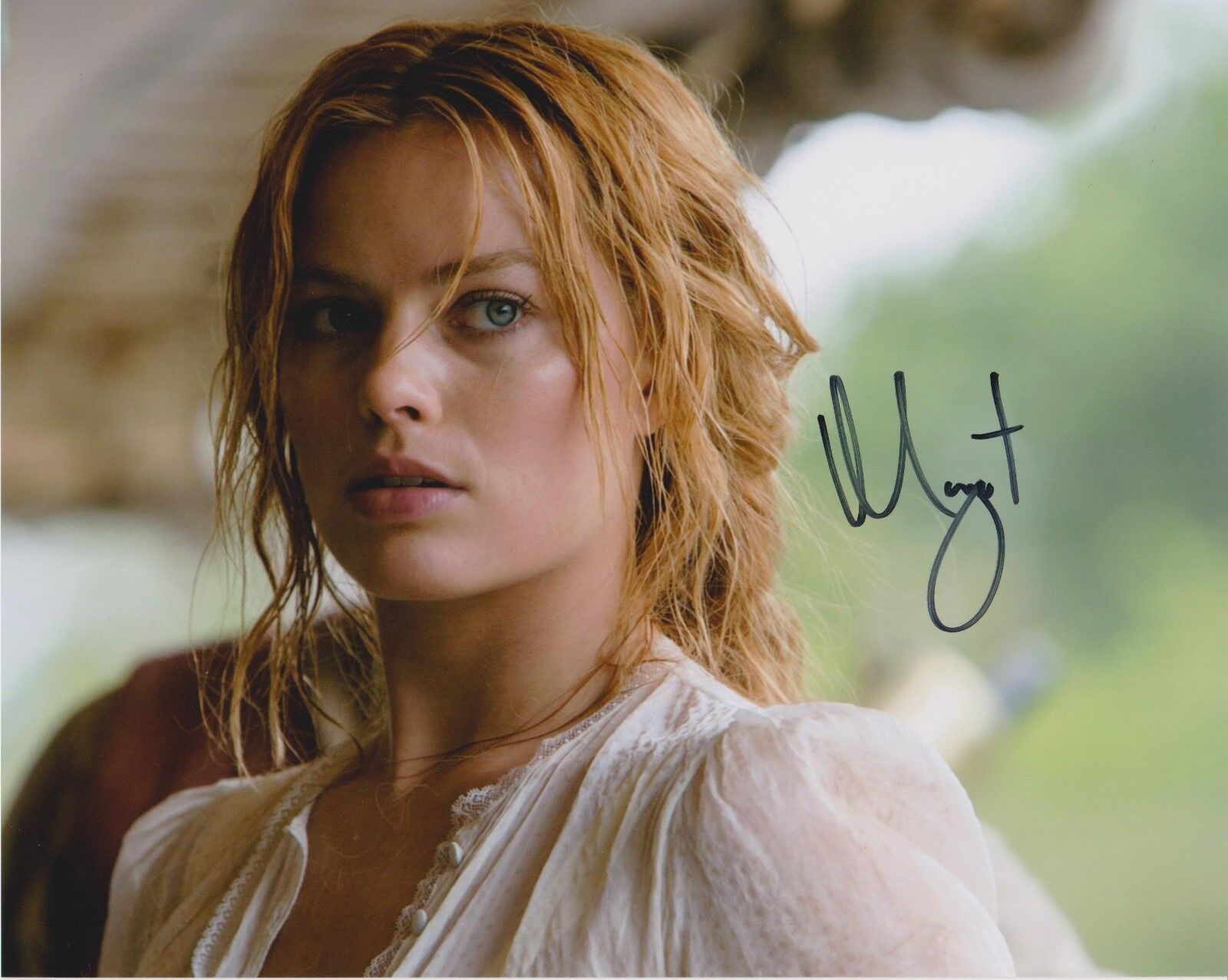 Margot Robbie ‘The Legend of Tarzan’ Autographed 8x10 Photo Poster painting with CoA Signing Det