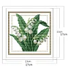Partial Cross Stitch Kit May 14CT Counted DIY Needlework Decor (H427)(Brand)