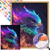 Parrot - Round AB Drills Diamond Painting(45*55cm)