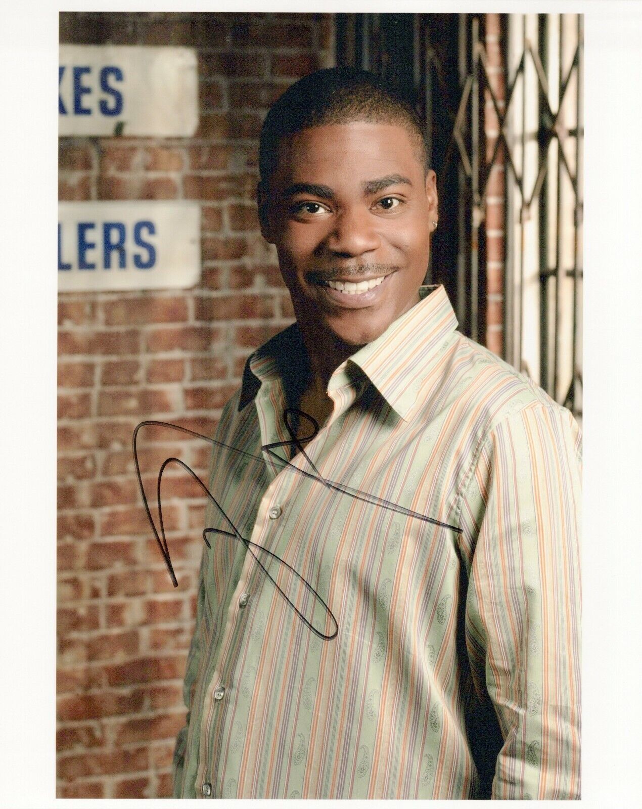 Tracy Morgan head shot autographed Photo Poster painting signed 8x10 #2