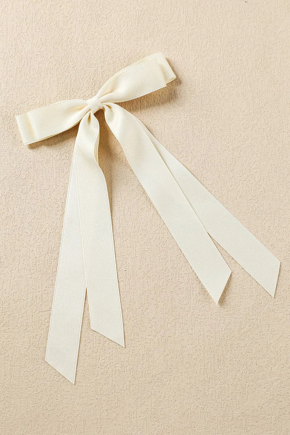 Black Elegant Terylene Double Bow Hair Clip