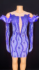 TAAFO Shiny Diamonds Off Shoulder Evening Dresses Cocktail Dresses Pink Party Dresses With Feather