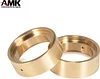 AMK 4Pcs TRX4M Updates Brass 1.3" Beadlock Wheels Bead Lock Ring for 1/18 RC Crawler