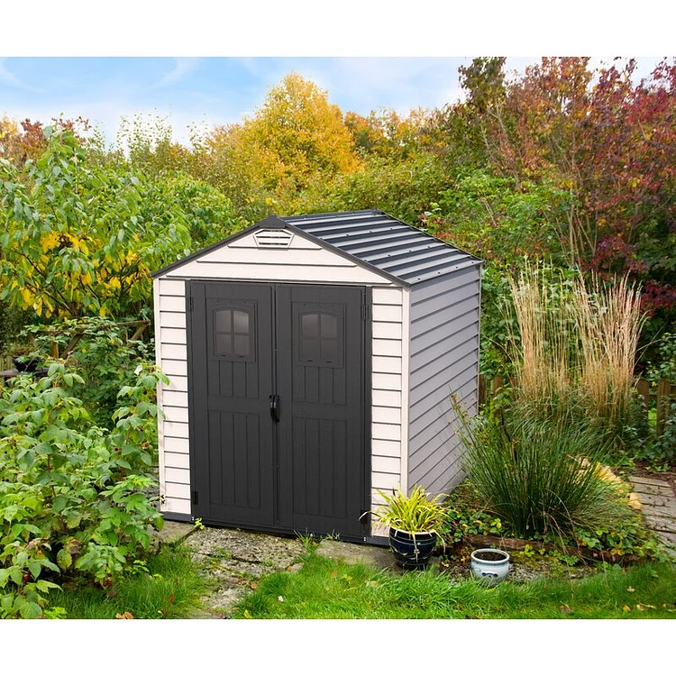 Storemax Plus 6 ft. 10 in. W x 6 ft. 9 in. D Plastic Storage Shed