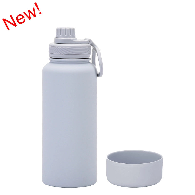 Casual Solid Color Stainless Steel Thermos Cup