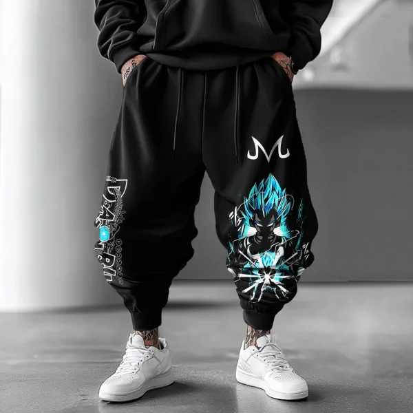 Dragon Ball Vegeta Print Men's Sweatpants