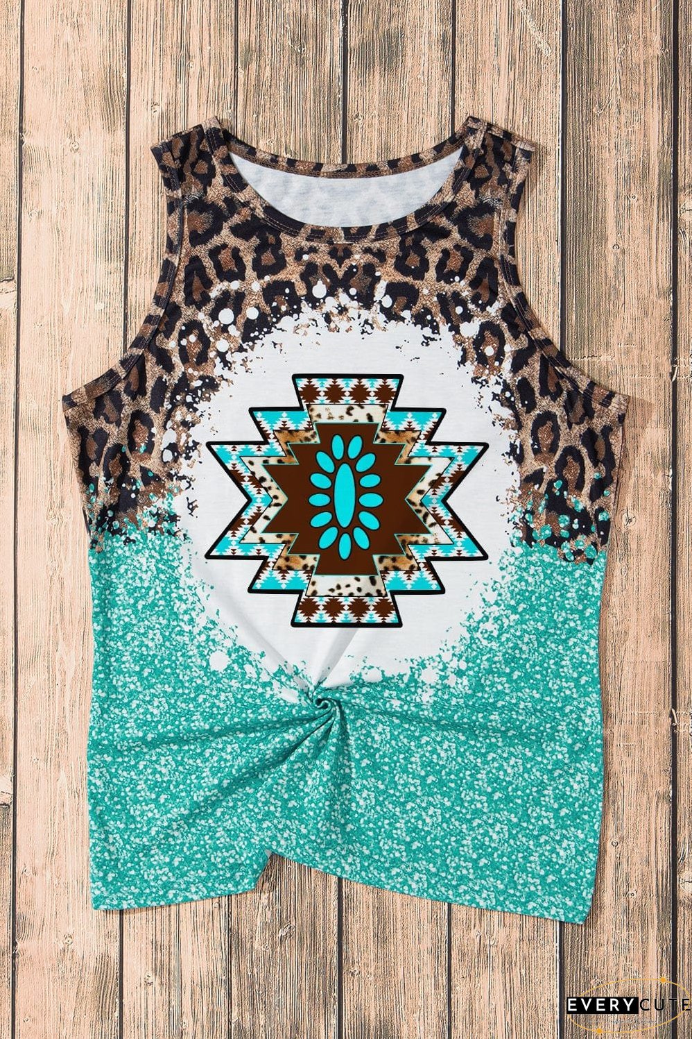 Native American Inspired V-Neck Tee