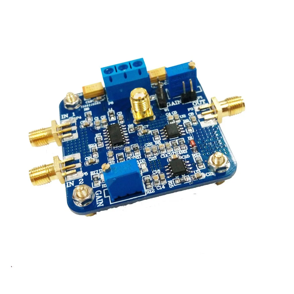 VCA821 10KHz-180MHz 30dB automatic level control audio analog devices agc high voltage differential amplifier