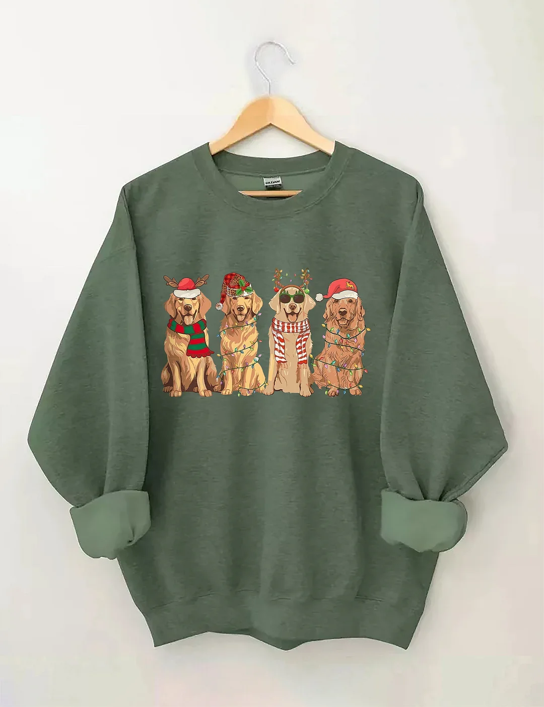 Golden Retriever Christmas Sweatshirt