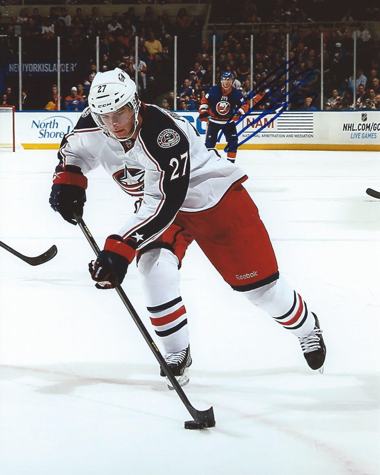 Ryan Murray Signed 8x10 Photo Poster painting Columbus Blue Jackets Autographed COA