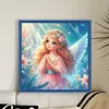 (Multi-Style) Girl and Grandma-11CT Stamped Cross Stitch 45*45cm/17.72*17.72in