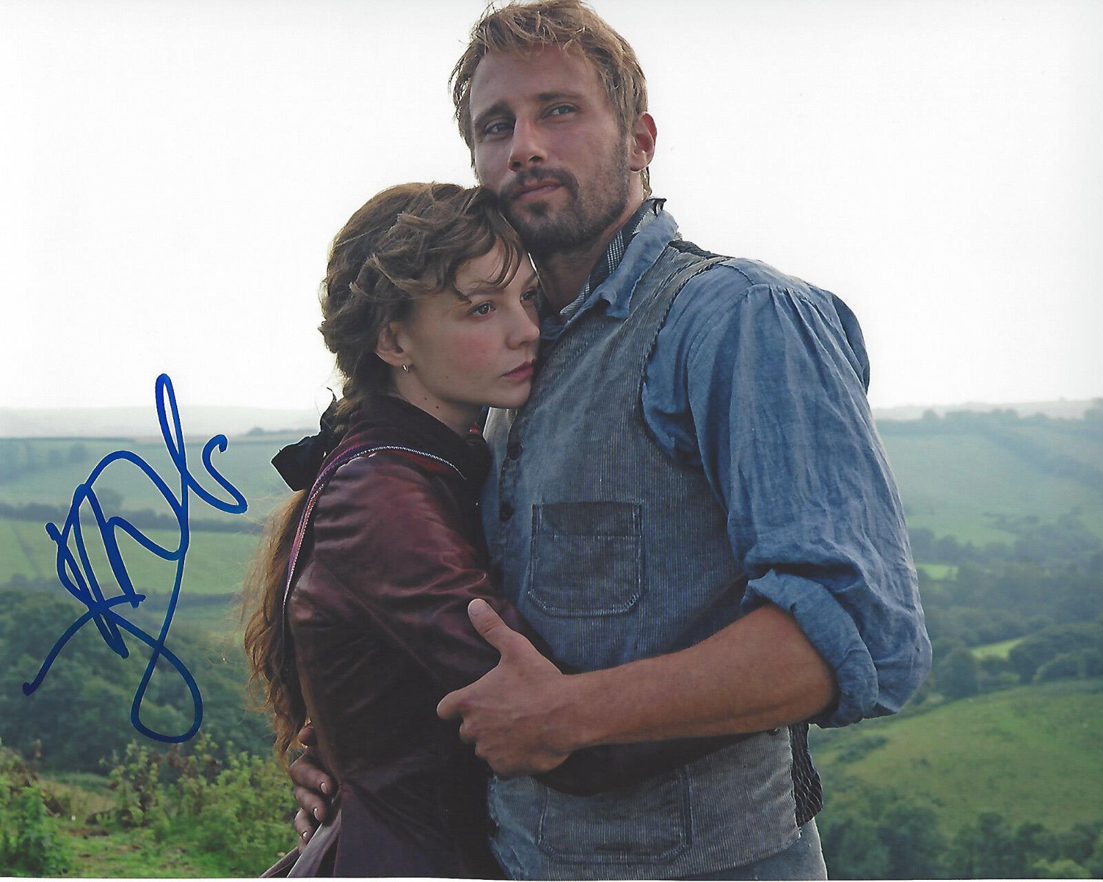 MATTHIAS SCHOENAERTS SIGNED 'RUST AND BONE' 8X10 Photo Poster painting 3 w/COA BULLHEAD PROOF