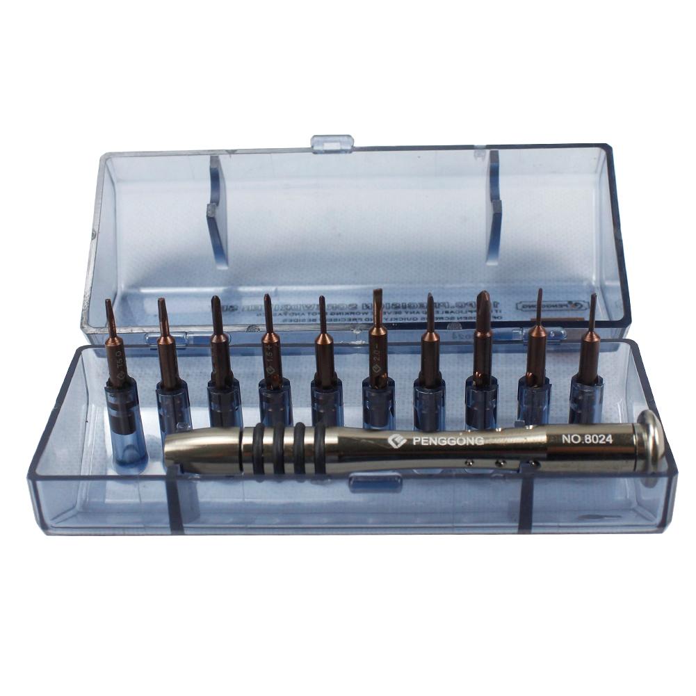 

10pcs S2 Alloy Steel Replaced Screwdriver Blade Heads Opening Repair Tool, 501 Original