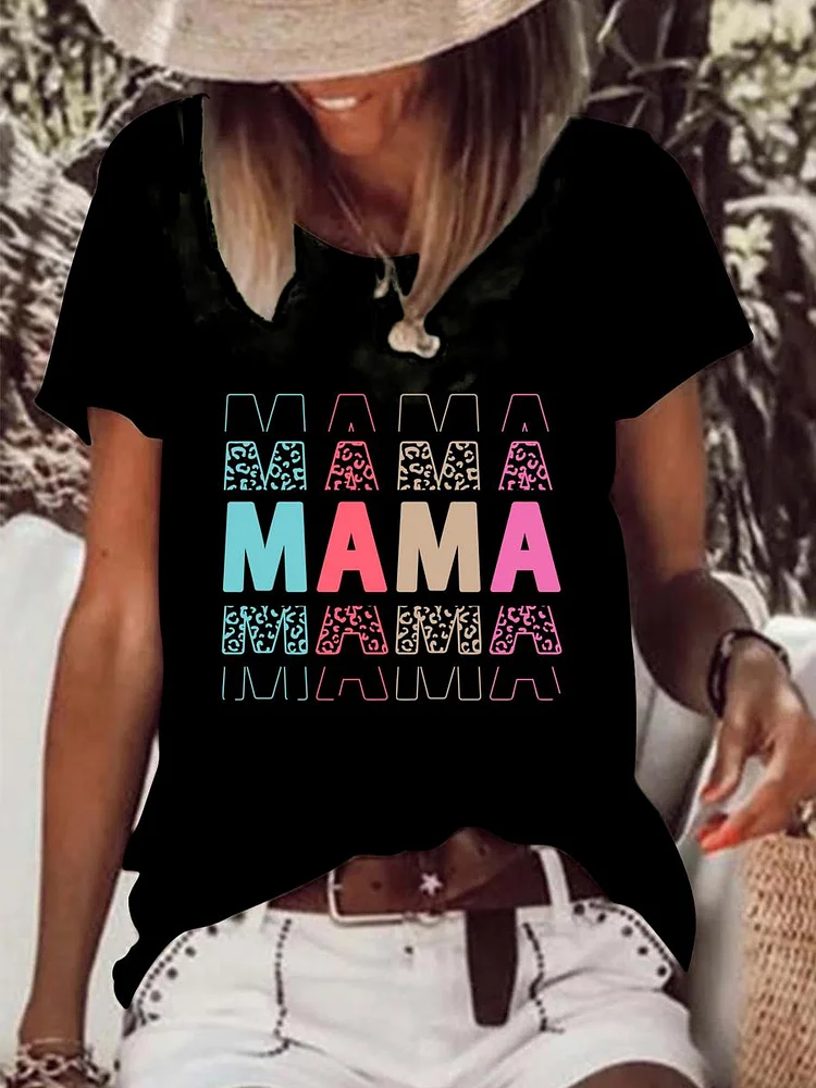 Mama that always my need Raw Hem Tee-0025978