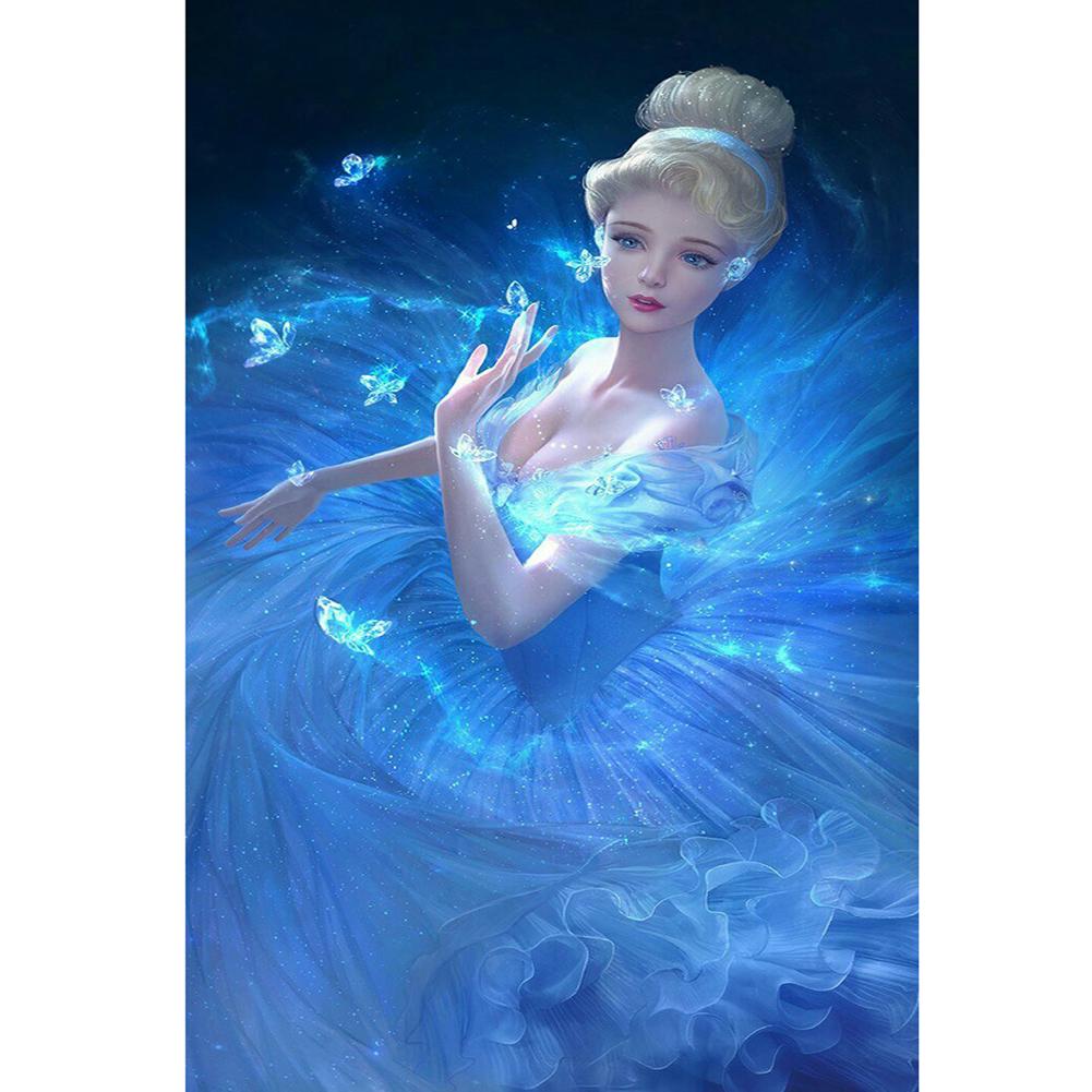 

30x40cm Special Shaped Diamond Painting-Princess, 501 Original