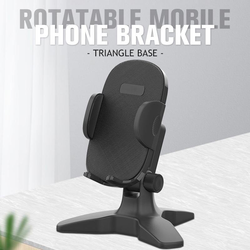 Triangle Base Rotatable Mobile Phone Bracket