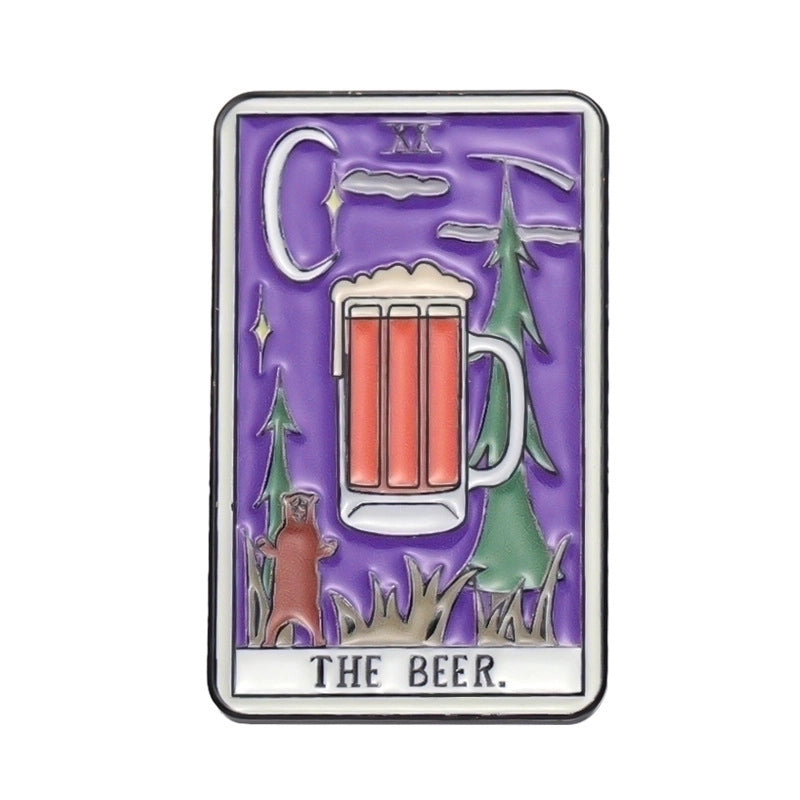 Cartoon Style Cute Pin Cartoon Alloy Stoving Varnish Unisex Brooches