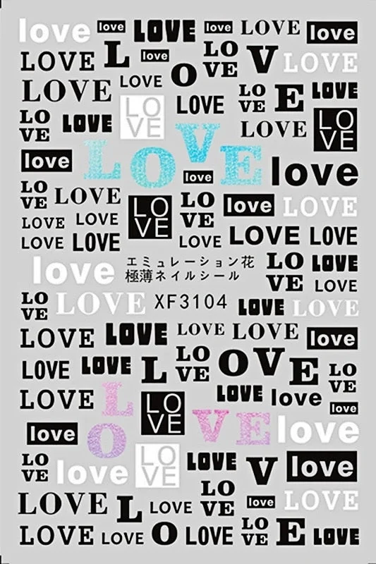 Nail Art Decals Colorful Glass Sticker for Nail Self-adhesive DIY Sticker Decals Manicure for Nail Art Sticker Design Decoration