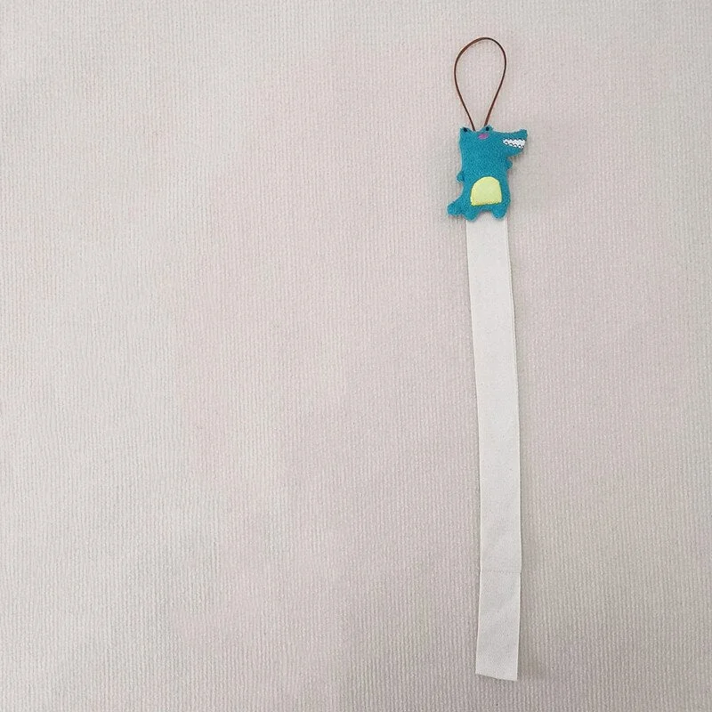 INS Nordic Embroidery Bear Baby Hair Clips Holder Girls Hairpins Storage Belt Hanging Rope Organizer Strip Ornament Photo Props