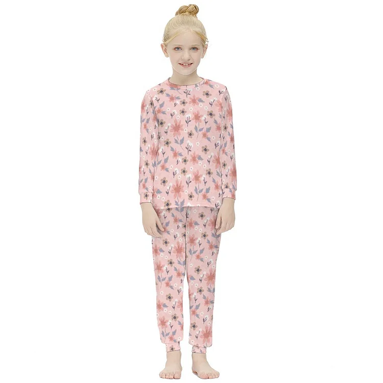 Girl's Suit Floral