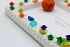 Fruit Flower DIY Building Block Photo Frame Kit,Creative Handmade Assembled Photo Frame Handmade Craft Gift Home Tabletop Display Decor